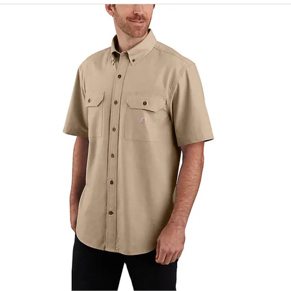 Carhartt Other - Carhartt Khaki Short Sleeved Shirt